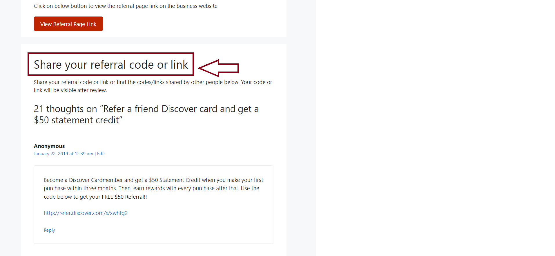 how to send referral link wise